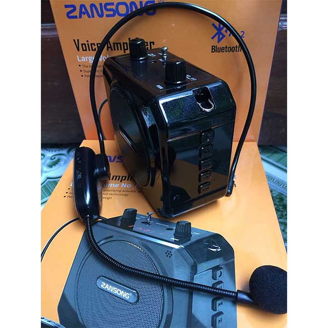 LOA TRỢ GIẢNG ZANSONG M80 / BLUETOOTH 4.2 / KÈM MIC KO DÂY