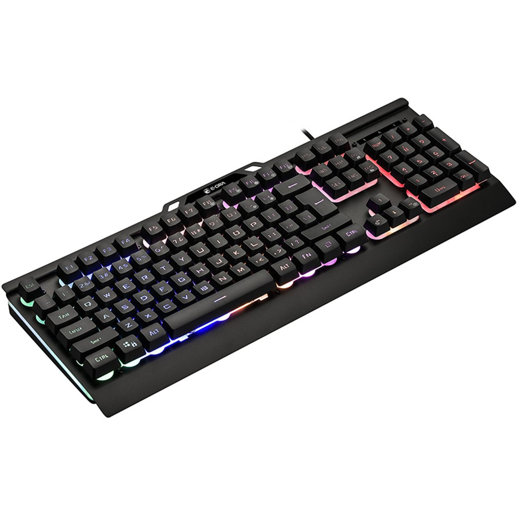 Bàn phím Gaming EDRA EK701 - Chống nước tuyệt đối - Led RGB - Màu đen - BH 24 tháng