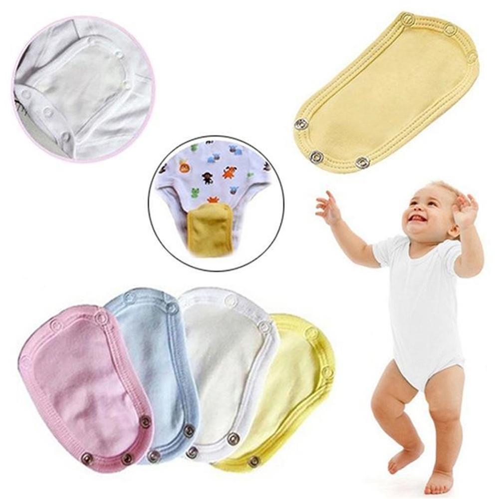 Miếng Đệm Cotton Mềm Mại Siêu Bền 4 Màu Cho Áo liền quần Của Bé