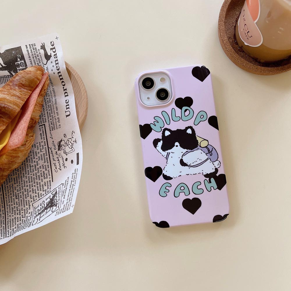 Ốp Điện Thoại Cứng Hình Mèo Cho IPhone X Xs XR XsMax 11 11ProMax 12 12Pro 12ProMax 13 13Pro 13ProMax 14 14Pro 14plus 14ProMax