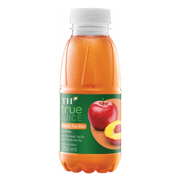 Nước Ép Trái Cây TH True Táo Đào 350Ml