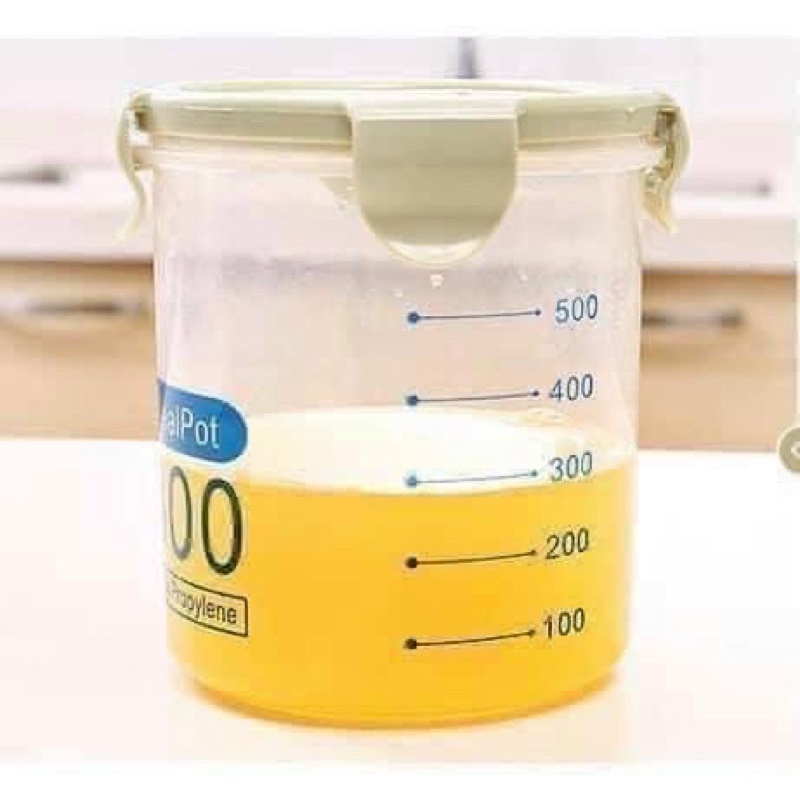 Sét 3 hộp nhựa đủ kích cỡ chia vạch tiện ích