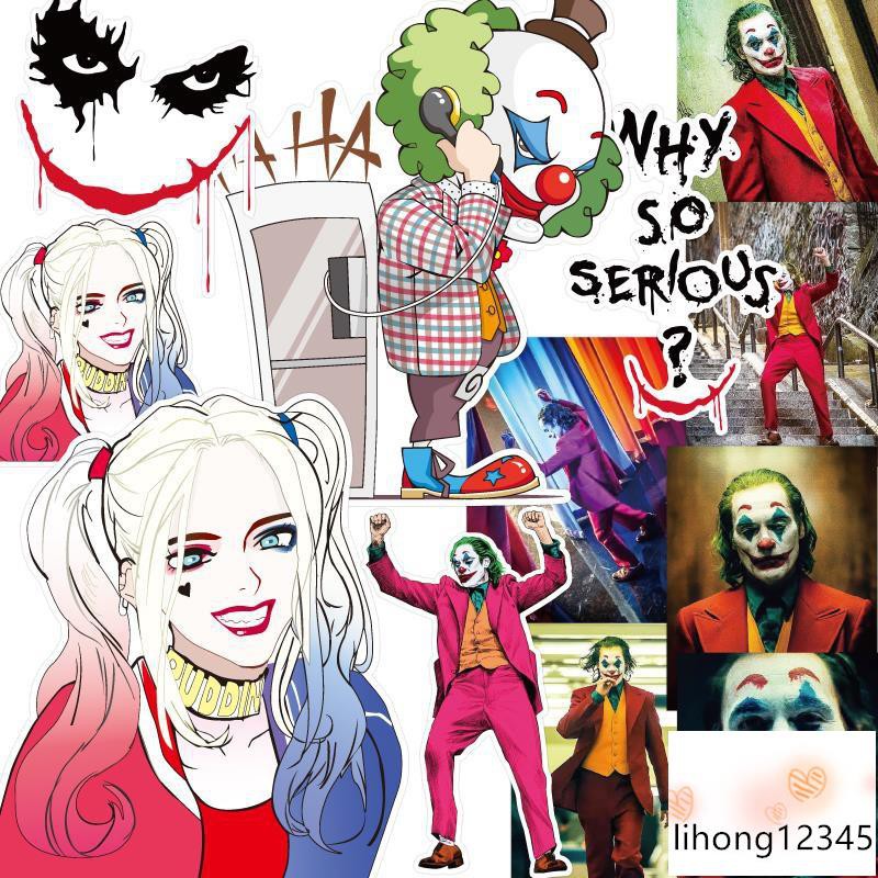 Dc Miếng Dán Trang Trí Hình Harley Quinn Độc Đáo