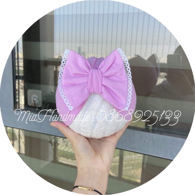 TURBAN CHO BÉ RẺ ĐẸP CHẤT COTTON MỀM MỊN CHO BÉ SƠ SINH TỪ 0-20M