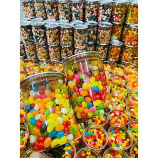 Kẹo Bi 7 Màu Chua Ngọt Hộp 500g