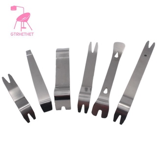 Bộ 6 dụng cụ tháo gỡ dàn âm thanh cho xe hơi