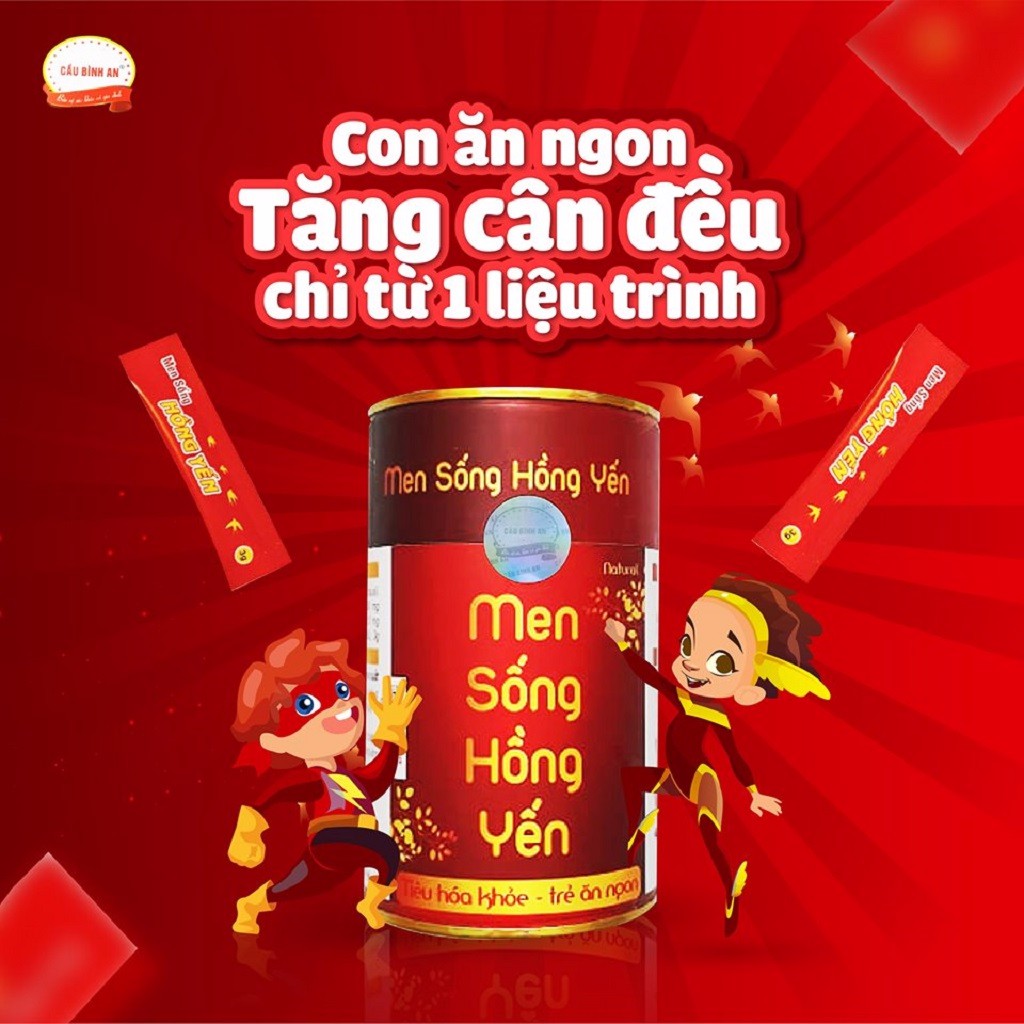 Men Sống Hồng Yến Cầu Bình An