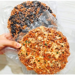 Cơm cháy gạo lứt vị chà bông-rong biển