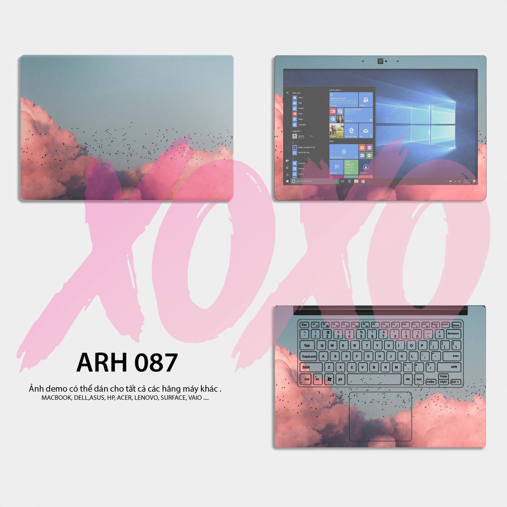 Miếng Dán Laptop Mẫu Sky Night - Decal Dán có cho Dell, Hp, Asus, Lenovo, Acer, MSI, Surface,Vaio, Macbook