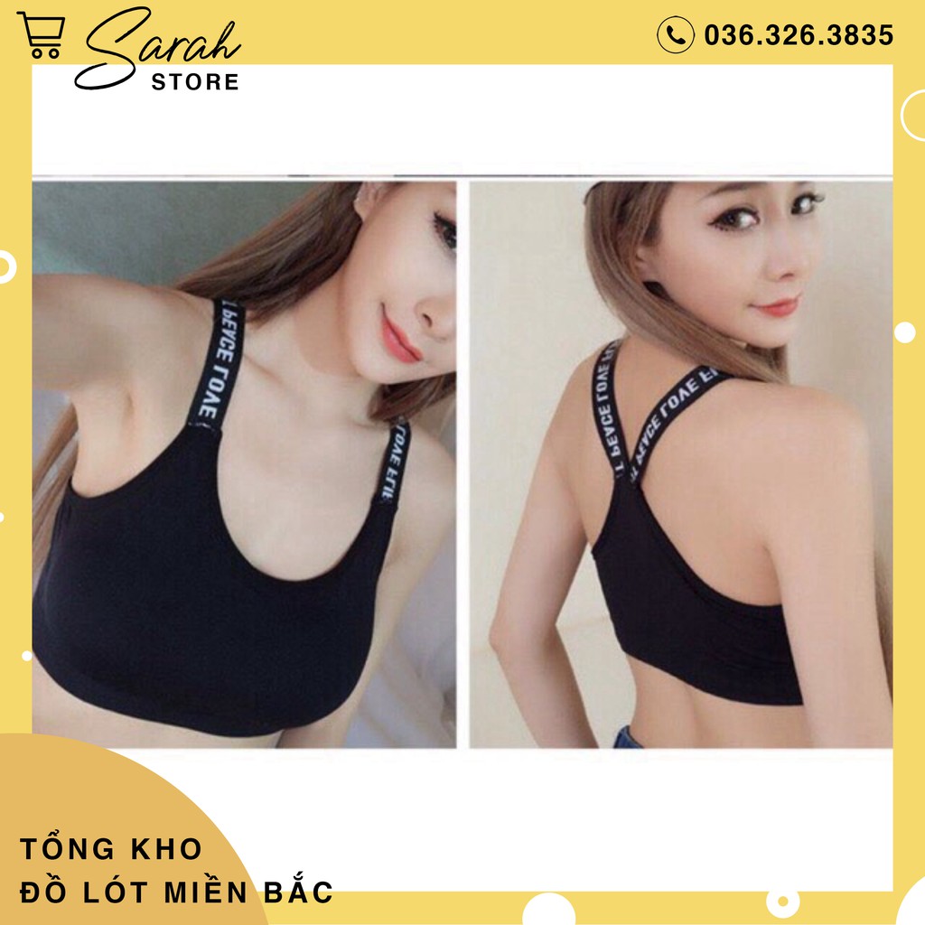 Áo Tập GYM Nữ Dây Chữ Thiết Kế Trẻ Trung Năng Động 5403 | BigBuy360 - bigbuy360.vn