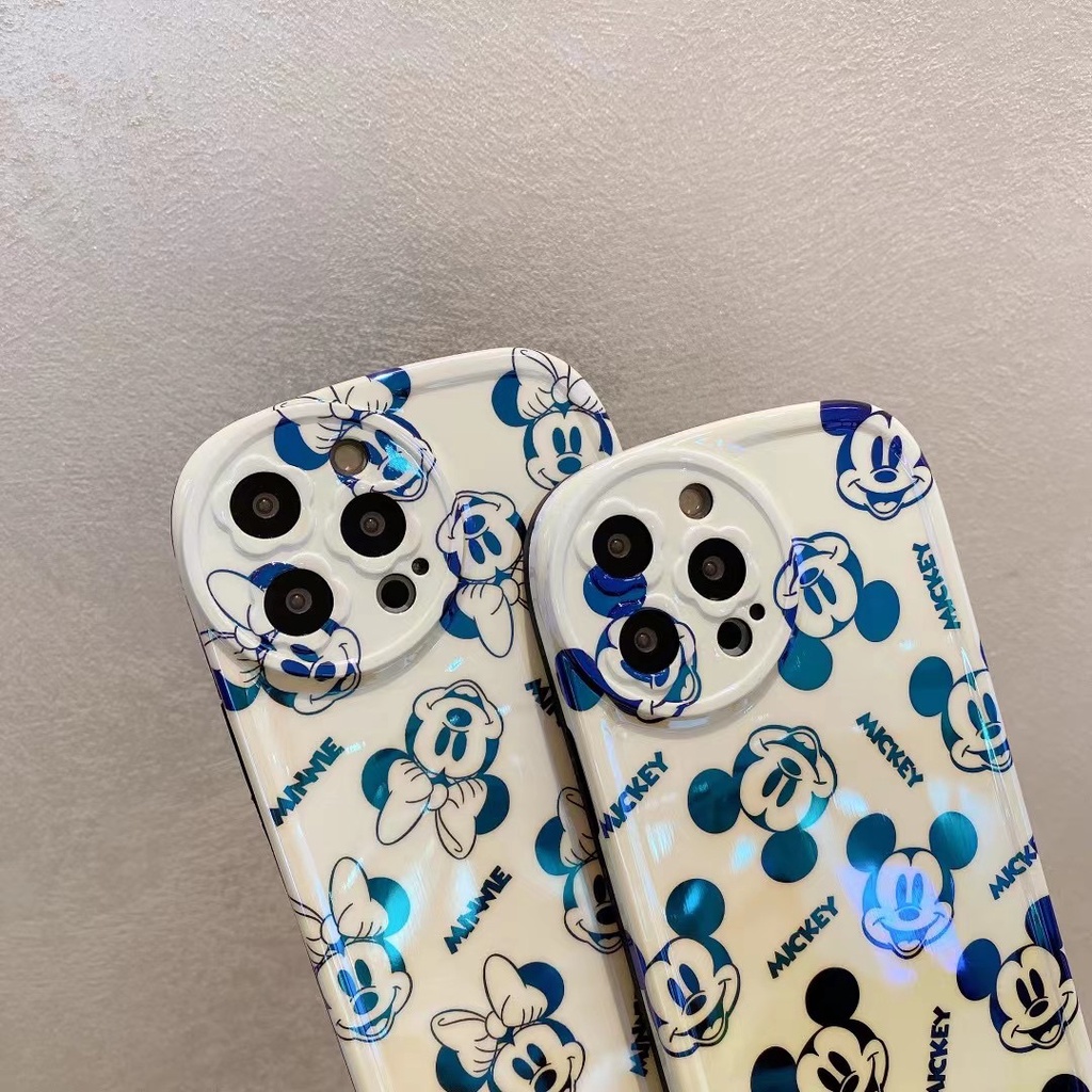 Toàn Bộ Ốp Điện Thoại tpu Mềm Họa Tiết Mickey Hoạt Hình Cho iphone 7plus iphone 13 pro max color12 pro max 11 pro max xsmax