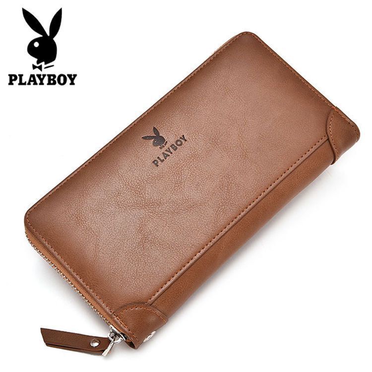 Ví da mềm hai lớp khóa kéo đôi sức chứa lớn NSGSB33 2ChL dành cho nam | BigBuy360 - bigbuy360.vn