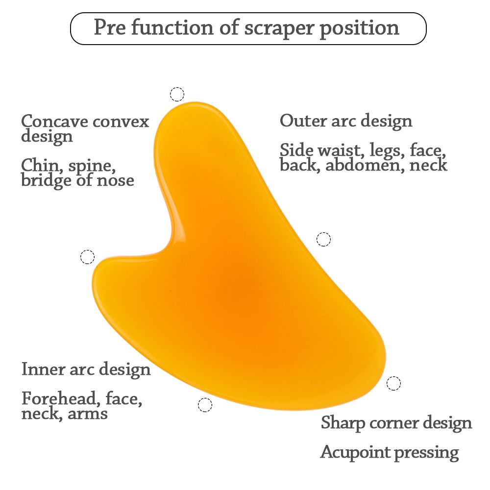 1 Dụng Cụ Mát Xa Mặt Và Nâng Cơ Thể Chất Liệu Nhựa Resin Bền Bỉ Cho Nữ