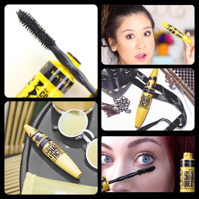 Chuốt mi màu vàng