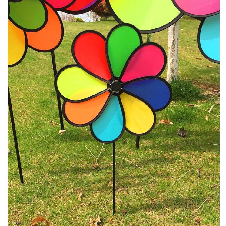 [50cm] Chong chóng vải 8 cánh giá rẻ, trang trí lễ hội, sự kiện, trường học, nhà hàng, chong chong gia re CC02