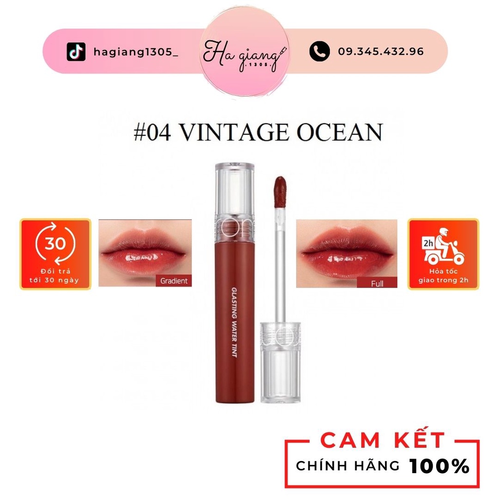 Son Romand Glasting Water Tint màu 04, Son Môi Romand Tint mẫu mới