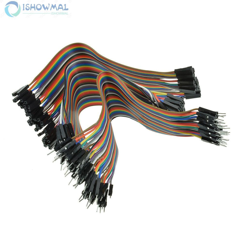 Wire 1p-1p Pin PCB Motherboard 120pcs 20cm DIY 2.54mm For Arduino Accessories Jumper Plated Cable Wire Hot Sale