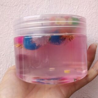 Pompom Water ( Nước Mát PomPom) Clear Slime Size Lớn