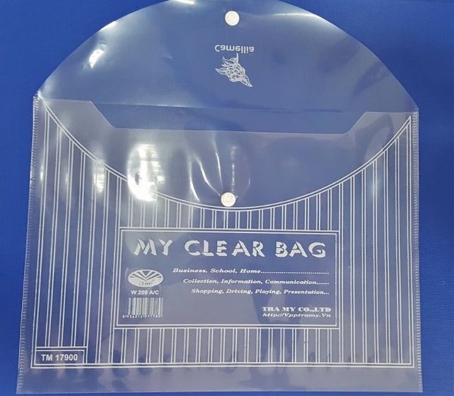 Bìa nút A4 My clear bag