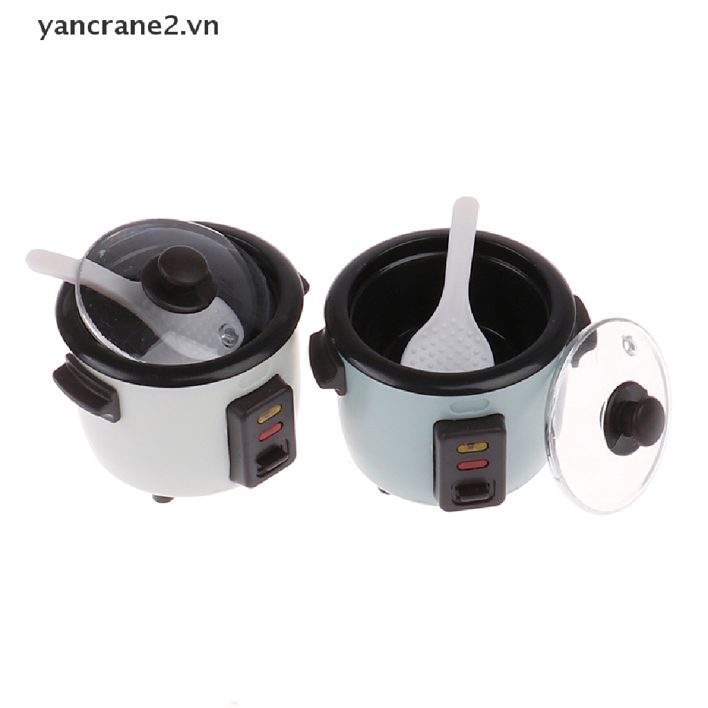 Mô Hình Nồi Cơm Điện Mini Tỉ Lệ 1: 12 Trang Trí Nhà Búp Bê {yancrane2.vn}