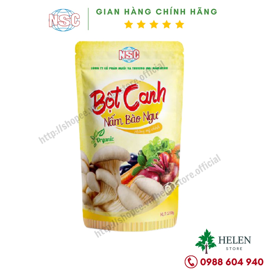 Bột canh Royal Nấm bào ngư 200g - Không mì chính, không chất bảo quản