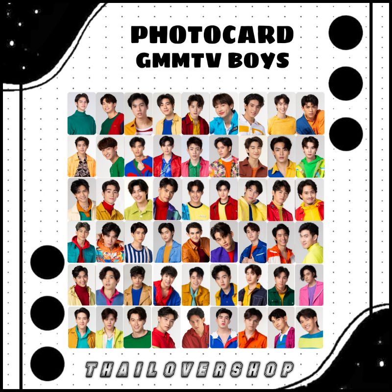 Sổ Tay Photocard GMMTV 2022 THAI Cho Bé Trai