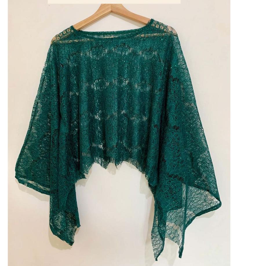 Áo Choàng Thổ Cẩm Ren Lấp Lánh Dày Mới ✔ | BigBuy360 - bigbuy360.vn