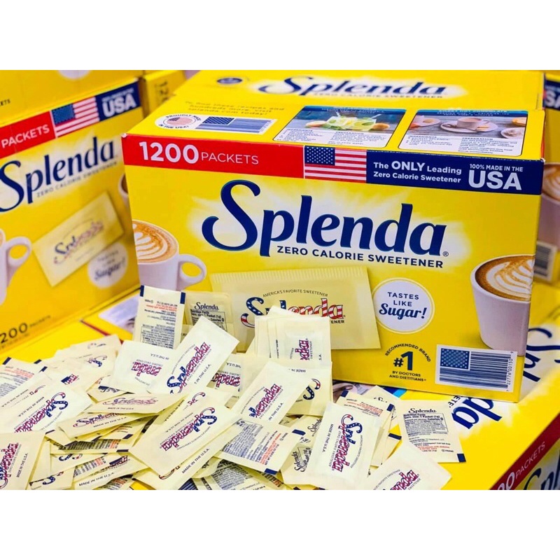 Combo 50gói Đường Ăn Kiêng Splenda Mỹ Cho Người Tiểu Đường