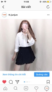 sơ mi trắng nữ freesize