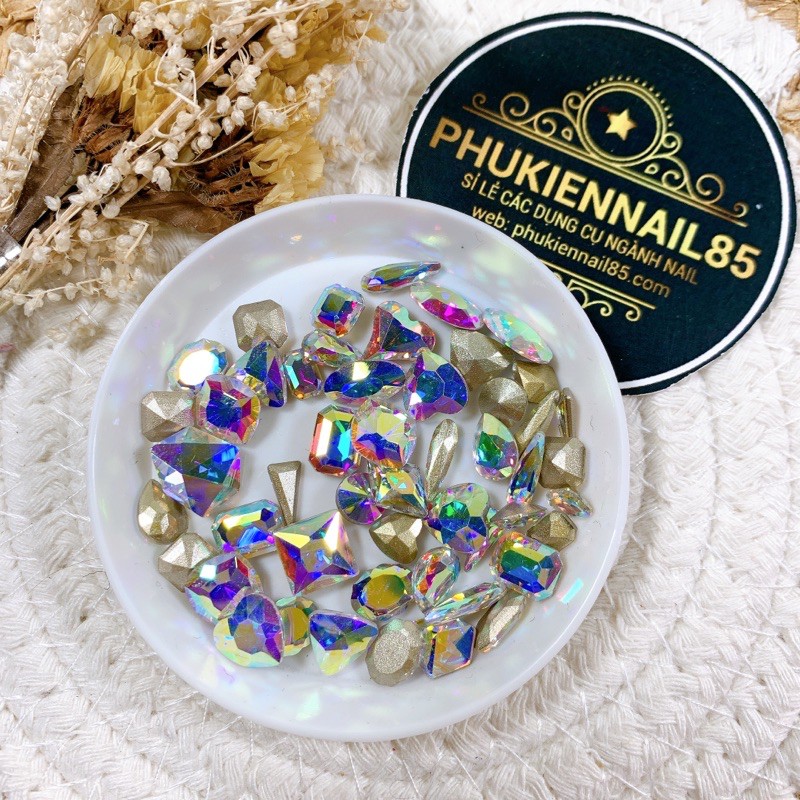 Đá khối mix sz 50 viên