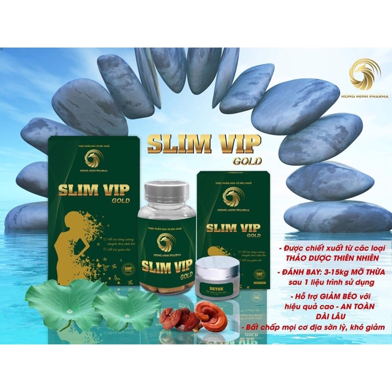 Giảm cân SLIM VIP GOLD nấm linh chi [HÀNG CHÍNH HÃNG]