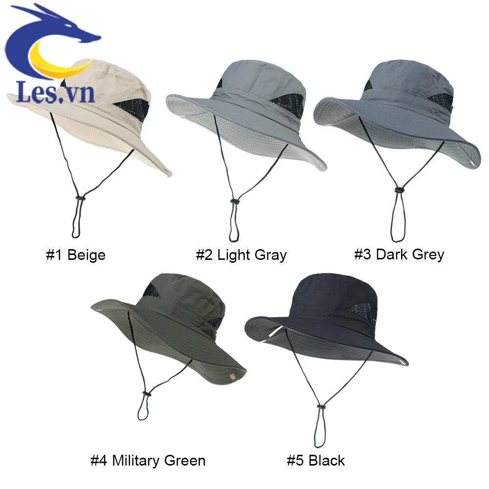 Nón Vành Rộng Có Dây Rút Thời Trang Dành Cho Nam Và Nữ