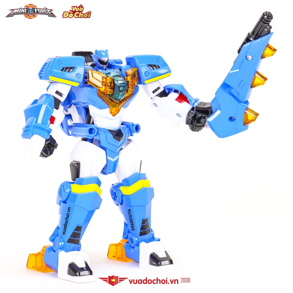 🛡 Robot siêu khủng long Tyranno Sấm sét cùng siêu nhân Volt tốc độ 🦸‍♂️ MINI FORCE 2 - Biệt đội Siêu Nhân Nhí (p2)