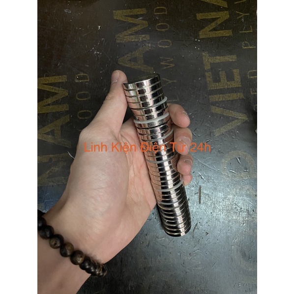 Nam Châm trắng 30x5mm  Siêu khỏe