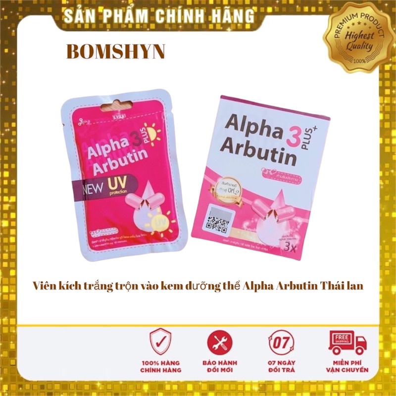 Alpha Arbutin dưỡng thể chính hãng