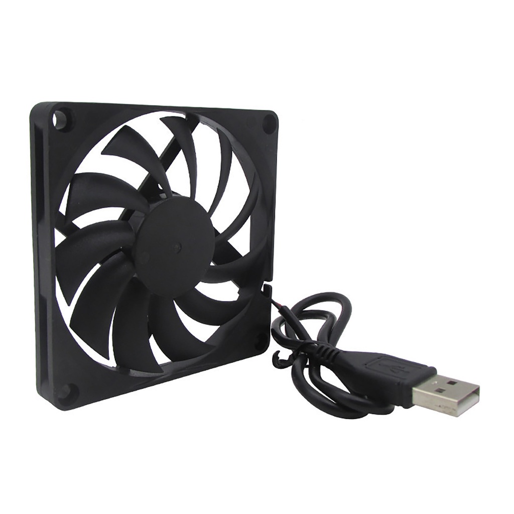 Quạt Tản Nhiệt USB 5V 8cm Thông Dụng Cho Máy Tính