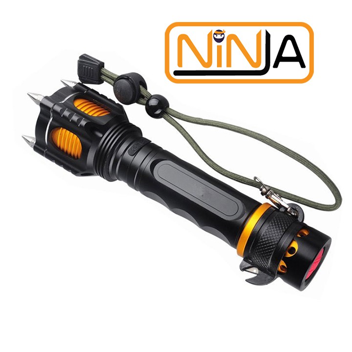 Đèn pin dã ngoại Ninja tặng kèm pin 18650