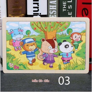 Tranh Ghép Gỗ 24 Miếng