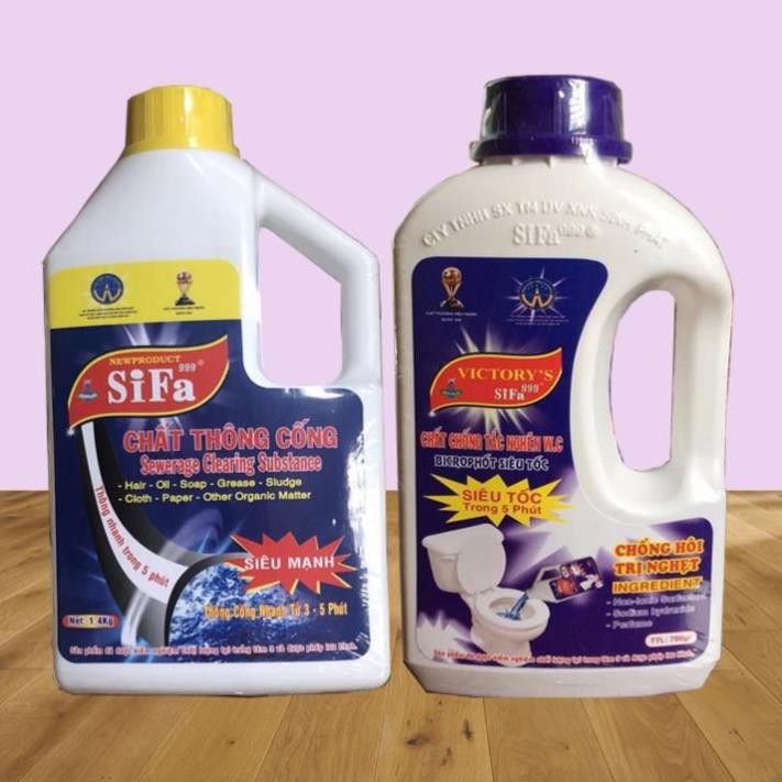 Dung Dịch Thông Cống Cầu Sifa Tiện Dụng 700ml – chất chống tắc nghẽn thông cống cực nhanh