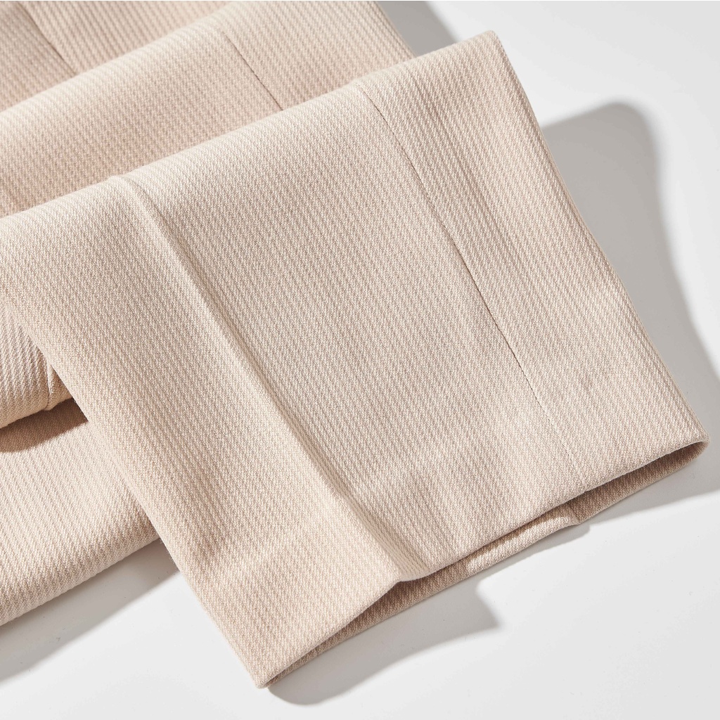 Quần Âu Nam Trơn ATINO Vải Polyester Co Giãn Pha Rayon Thông Thoáng Form Regular QA029