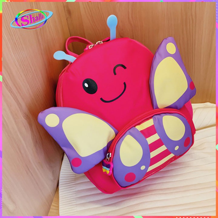 Balo thời trang cho bé gái cao cấp bướm cánh lớn Shalla ST11