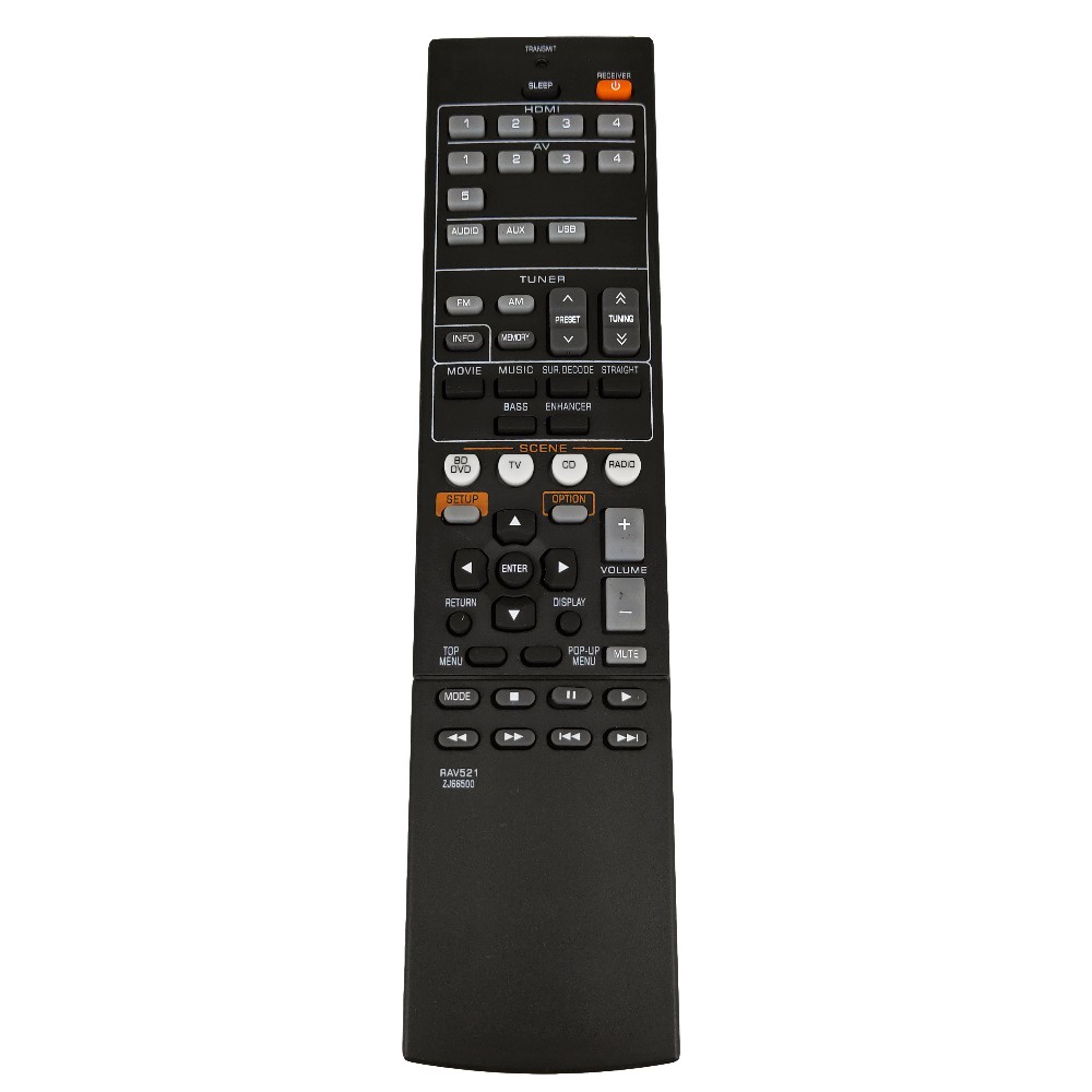 Mới Remote Điều Khiển RAV491 ZF30320 Cho YAMAHA RAV494 HTR-4066 RX-V475 AV RX-V375 RAV521 for RXV377 RXV377BL