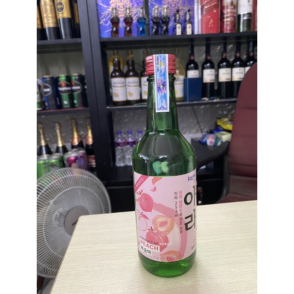 [Hàn Quốc] So ju Hàn Quốc Korice Peach 360ml- Vị Đào