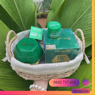 Kem dưỡng trắng da body lục tảo soo young 250g