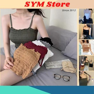 Áo lót nữ, áo bra nhún 2 dây - sym