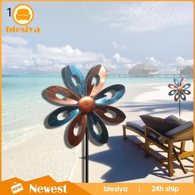 [Blesiya] Con Quay Cối Xay Gió Nghệ Thuật Ngoài Trời Trang Trí Cỏ