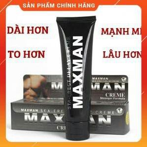 [Hàng USA] Gel Tăng Kích Thước Dương Vật MAXMAN - Chống xuất tinh sớm - Luôn Đưa Nàng Về Đích