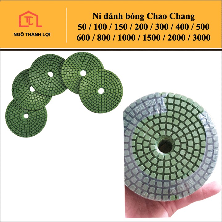 Nỉ đánh bóng Chao Chang 50 / 100 / 150 / 200 / 300 / 400 / 500 / 600 / 800 / 1000 / 1500 / 2000 / 3000 - Nỉ mài