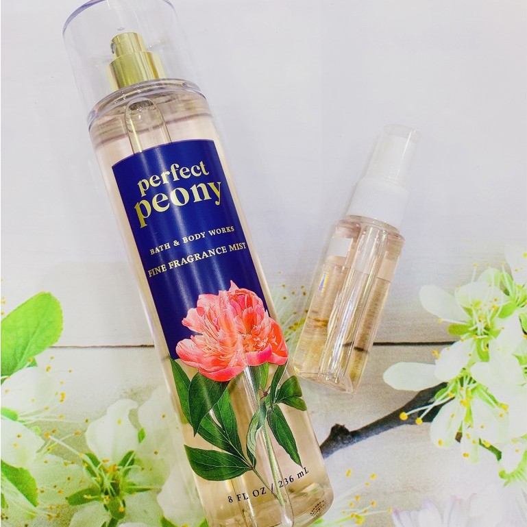 Xịt Thơm Toàn Thân Bath & Body Works PERFECT PEONY _ 𝔂𝓾𝓶𝓲 𝓹𝓮𝓻𝓯𝓾𝓶𝓮𝓼