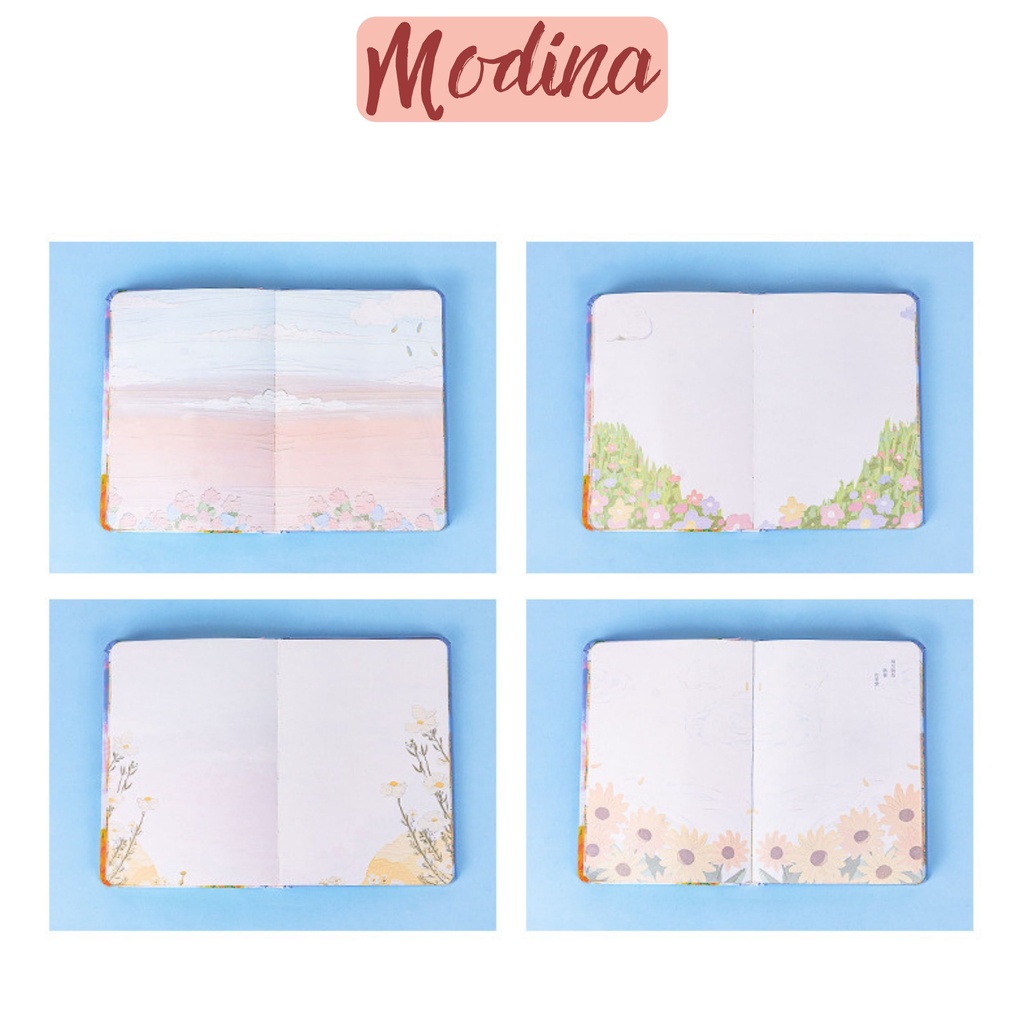 Sổ tay ghi chép kế hoạch a5 MODINA cute dễ thương, vở ghi chép công việc